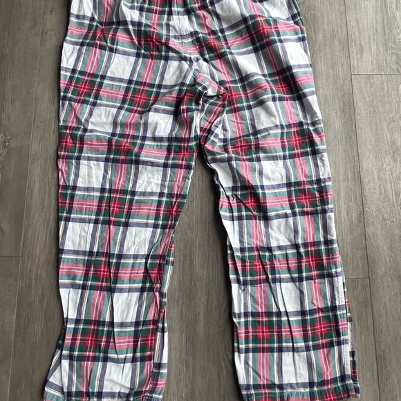J. Crew Pajama Pants Mens XL Plaid Flannel Drawstring Lounge Sleepwear - Picture 4 of 4